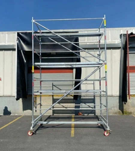 Zeytinburnu Mobil İskele Kurulumu – YGT PLATFORM İSKELE